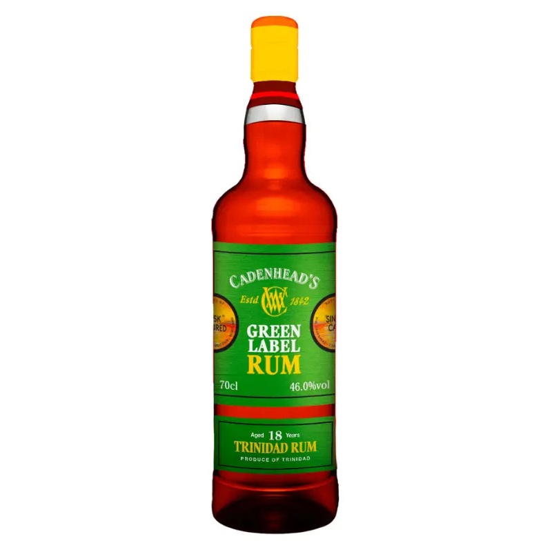 WM Cadenhead's Green Label 18 Year Trinidad Rum 700mL