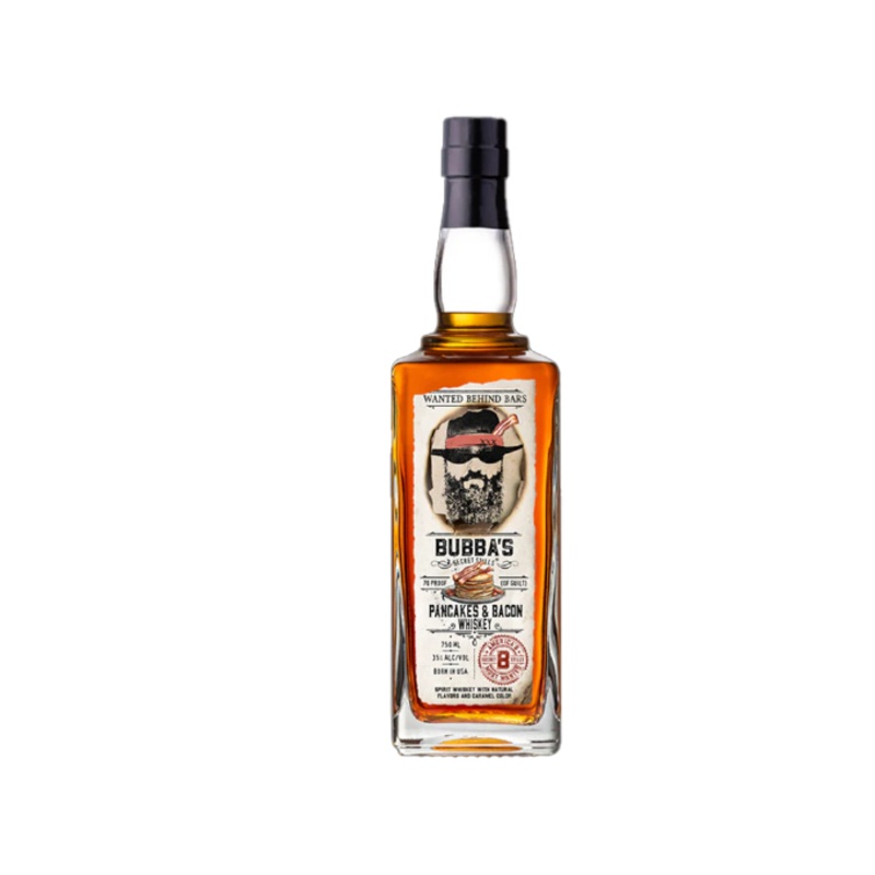 Bubbas Secret Stills Pancakes & Bacon 750ml
