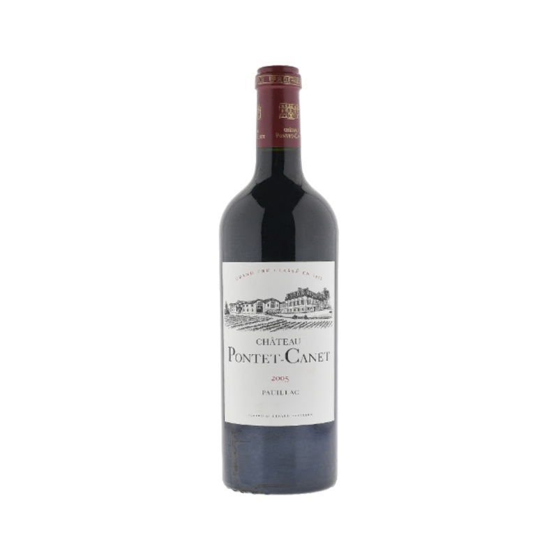 Chateau Pontet Canet 2005 750ml (No Barcode)