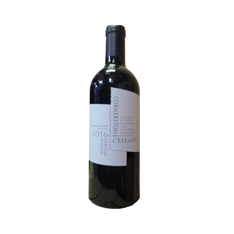 Cornerstone Oakville Station Red Wine 2016 750ml (No Barcode)