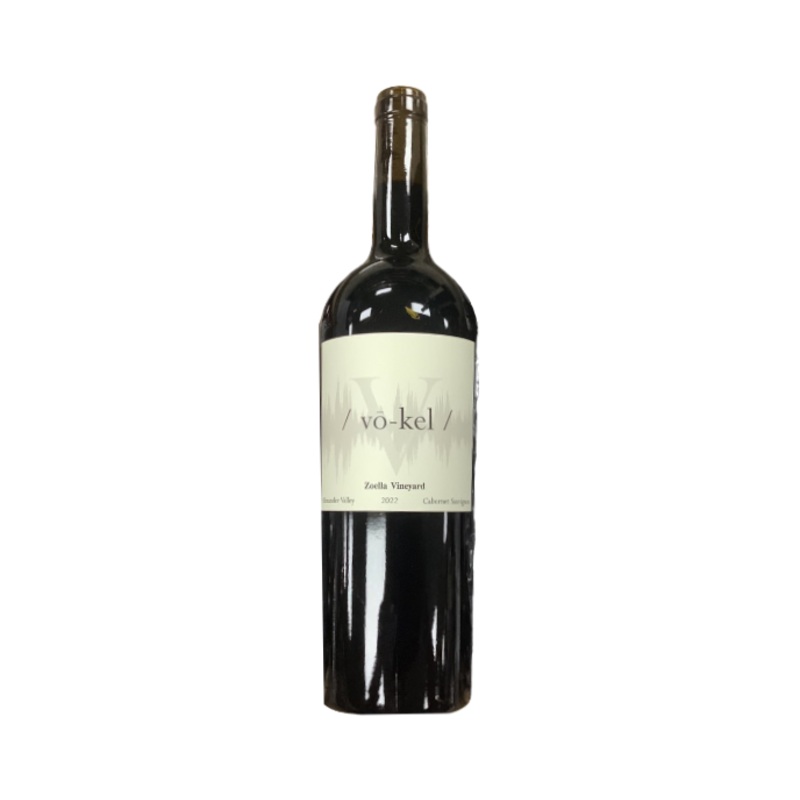 Vokel Cellars Zoella Vineyard Cabernet Sauv 2022 750ml (No Barcode)