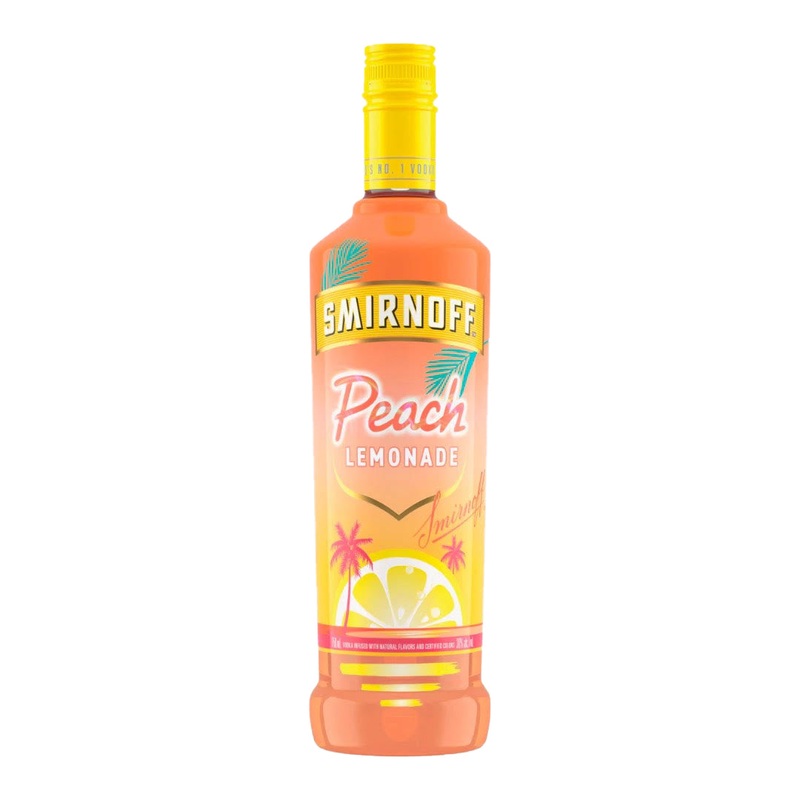 Smirnoff Peach Lemonade Vodka 750ml