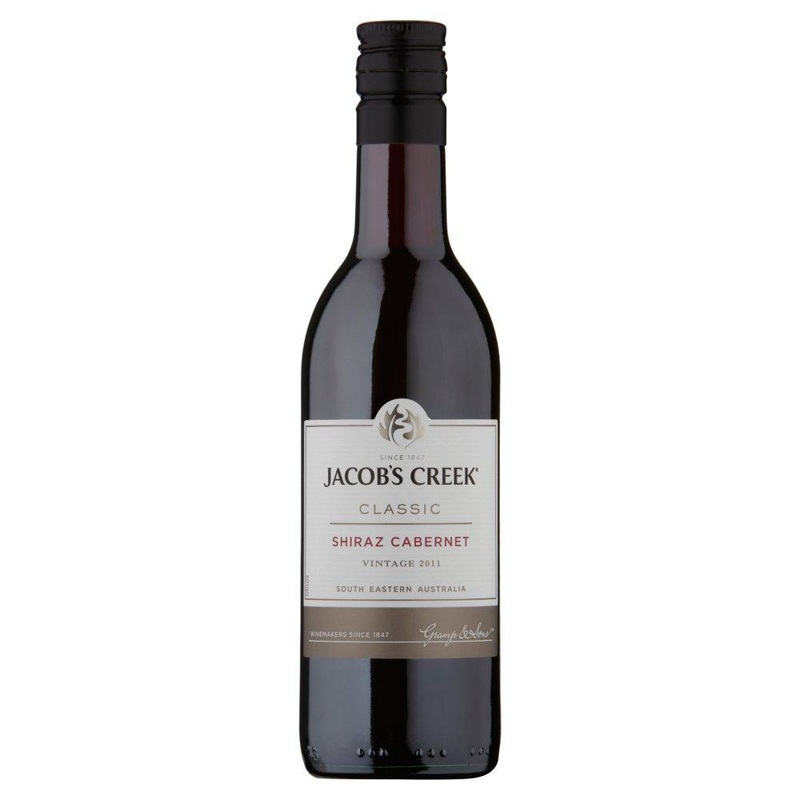 Jacobs Creek Shiraz Cabernet Quarter Bottle 187ml