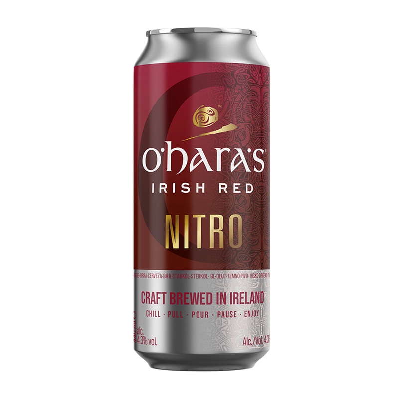 OHaras Nitro Irish Red Ale 44cl Can 4.3%