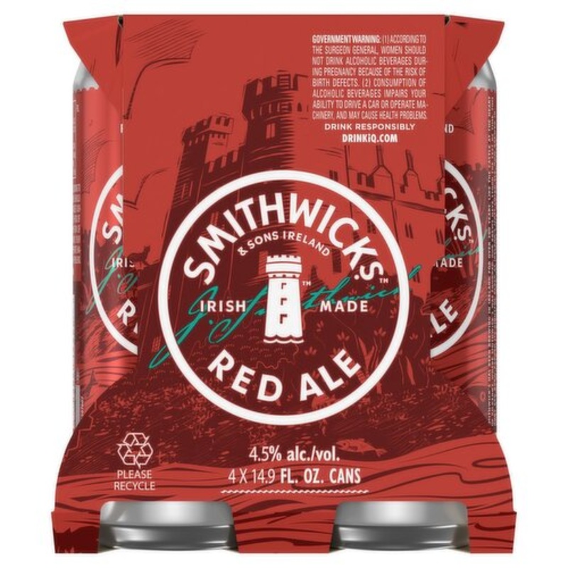 Smithwicks 4 Pack 50cl Can