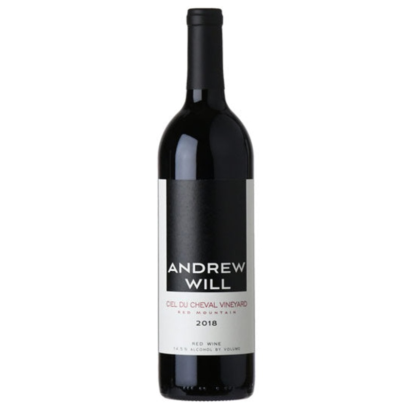 Andrew Will "Ciel du Cheval Vineyard" Red Mountain Bordeaux Blend 2018 750ml