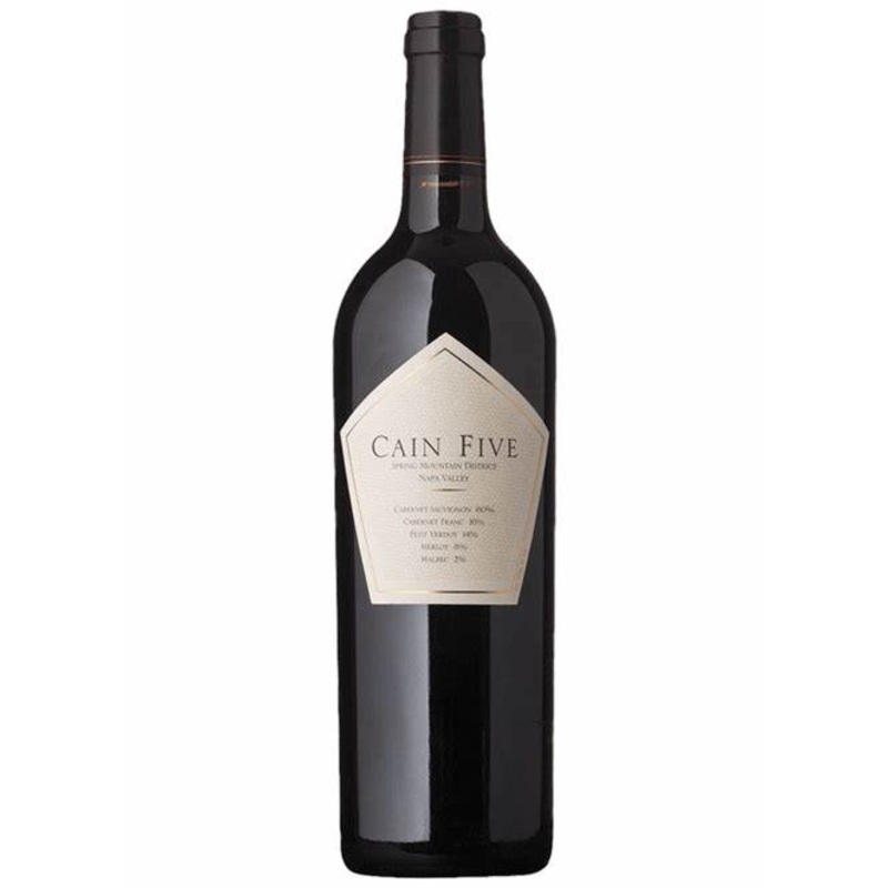 Cain Five Estate Grown Spring Mountain District Red 2009 750 ML