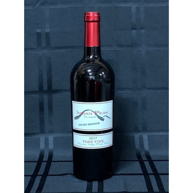 Indian Peak Take Five 2017 Red Blend  MantonValley 750 ml