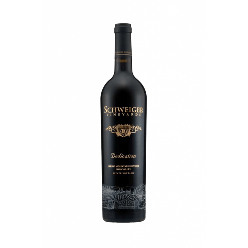 Schweiger Vineyards Dedication Spring Mountain Bordeaux Blend 2014 1.5 liter