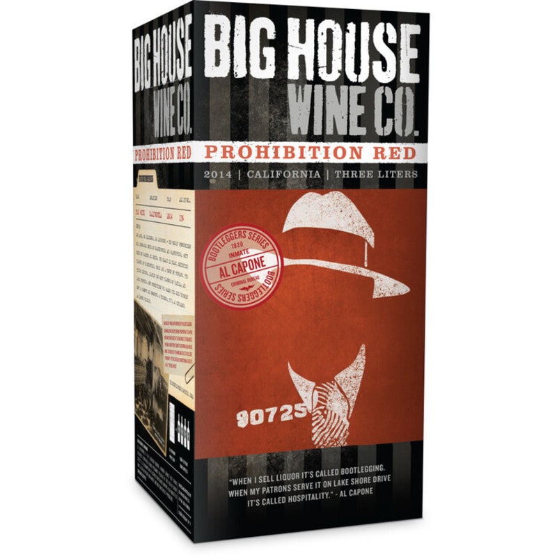 BIG HOUSE PROHIBITION RED CAPONE
