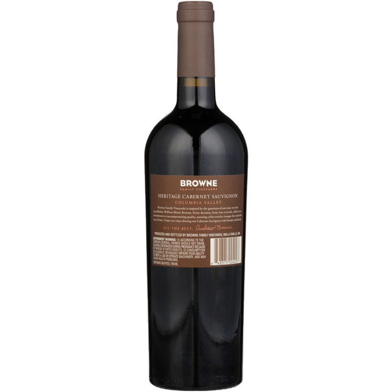 BROWNE CAB SAUV HERITAGE 22