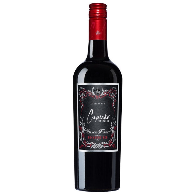 CUPCAKE BLACK FOREST DECADENT RED