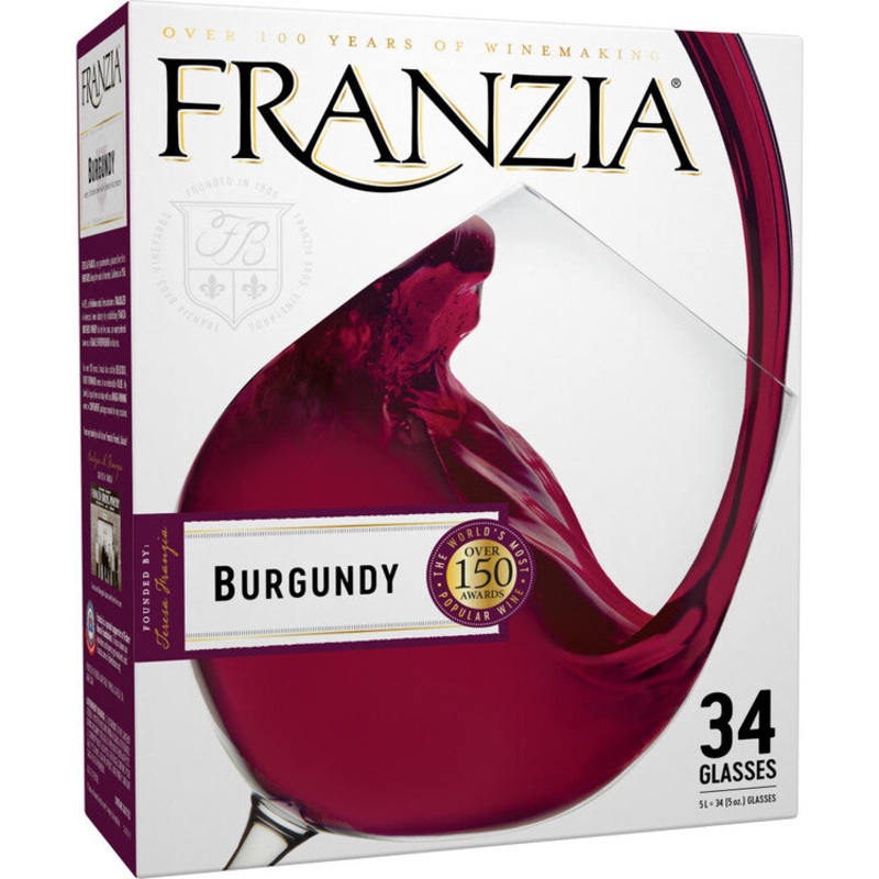 FRANZIA BURGUNDY BIB