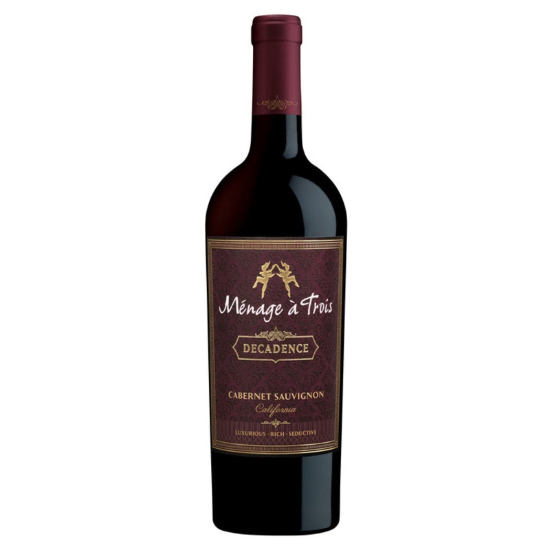 MENAGE A TROIS CAB SAUV DECADENCE