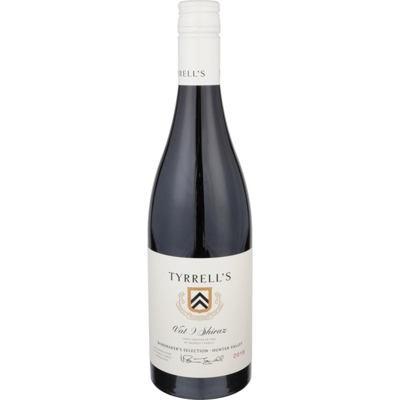 TYRRELLS SHIRAZ VAT 9(SC)18