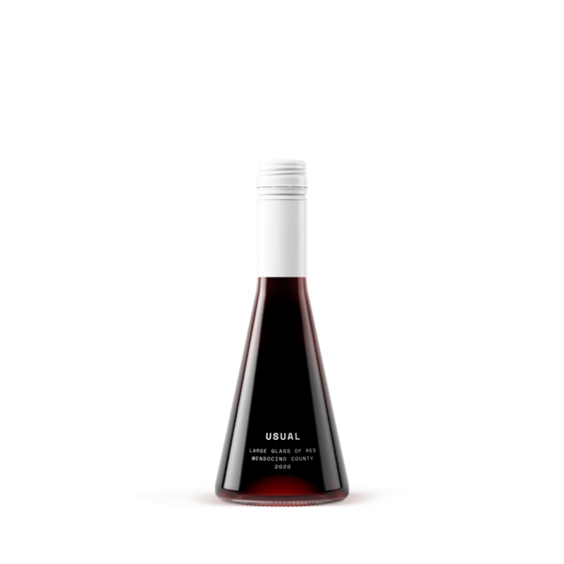 USUAL RED WINE MENDOCINO(SC)20 4PK