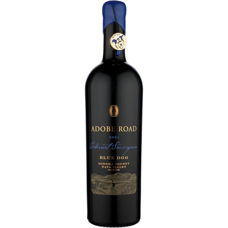 ADOBE ROAD CAB SAUV BLUE DOG 21