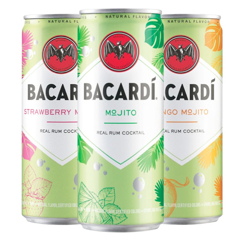 Bacard Mojito Cocktail Variety 6pk