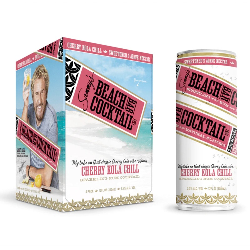Sammys Beach Bar Cocktail Cherry Kola Chill 4pk