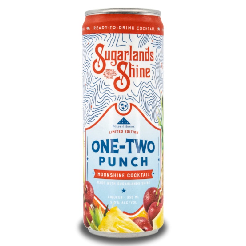 Sugarlands One-Two Punch Moonshine Cocktail 4pk