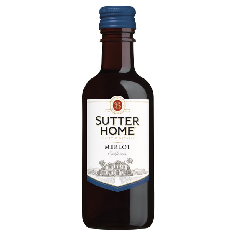 SUTTER HOME MERLOT PET 6/4PK