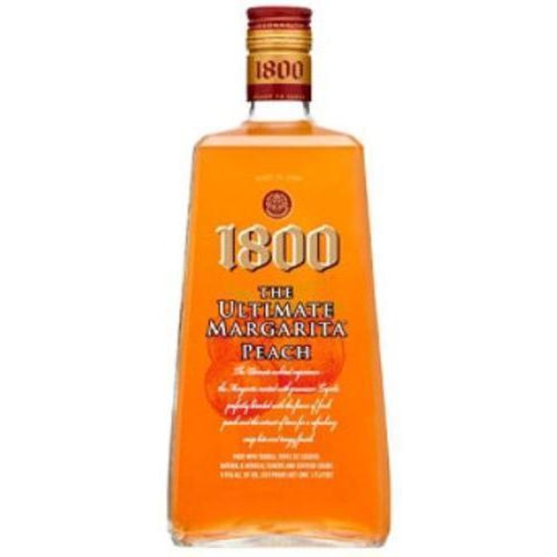 1800 The Ultimate Margarita Read to Serve Peach 1.75L