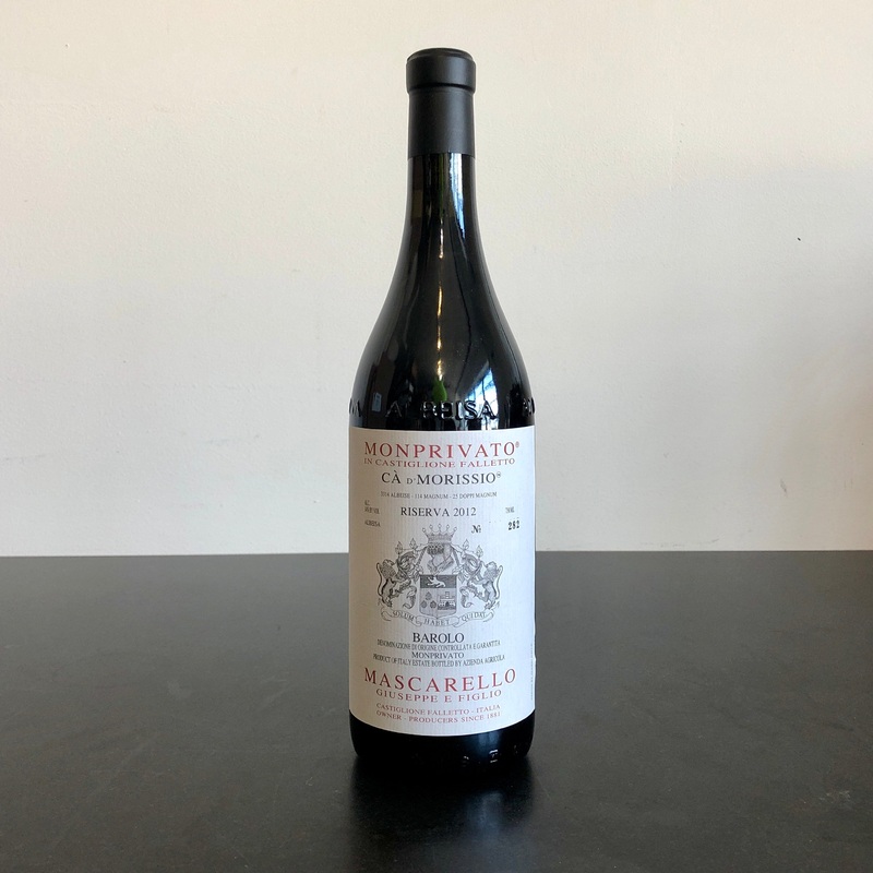 2012 Giuseppe Mascarello e Figlio Monprivato Ca d'Morissio, Barolo Riserva DOCG, Italy