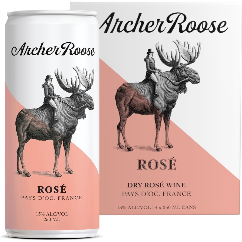 Archer Roose Ros Ready To Drink Canned Cocktails 4pk