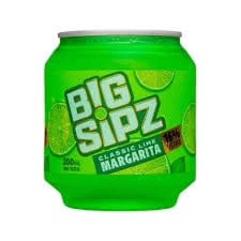 BIG SIPZ LIME MARGARITA 200ML C/O