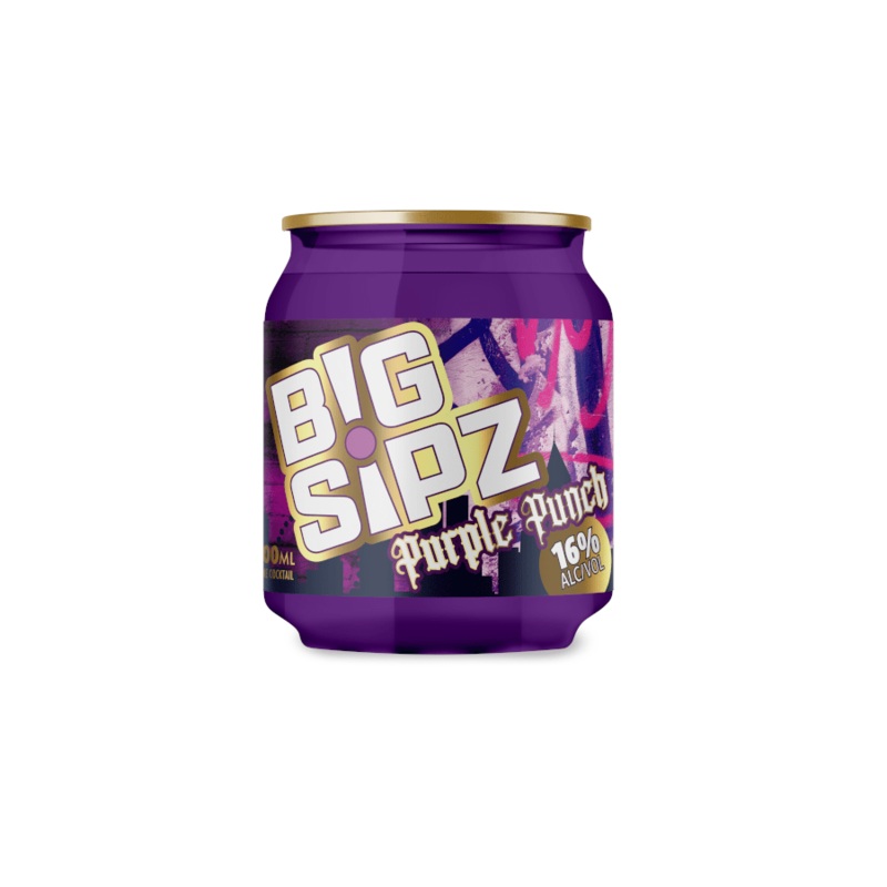 BIG SIPZ PURPLE PUNCH 200ML C/O