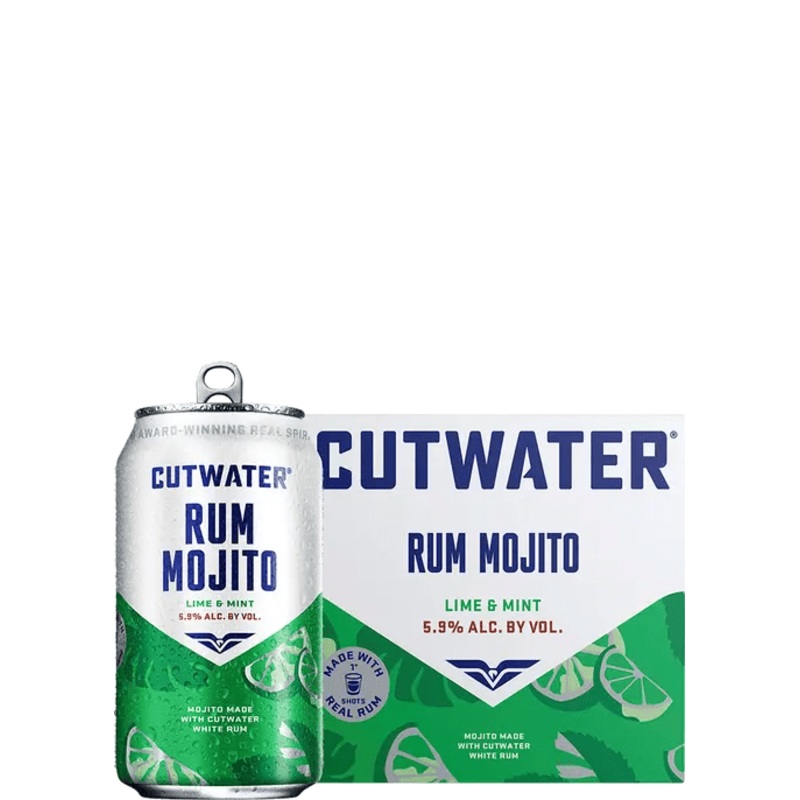 CUTWATER RUM MOJITO 4PK
