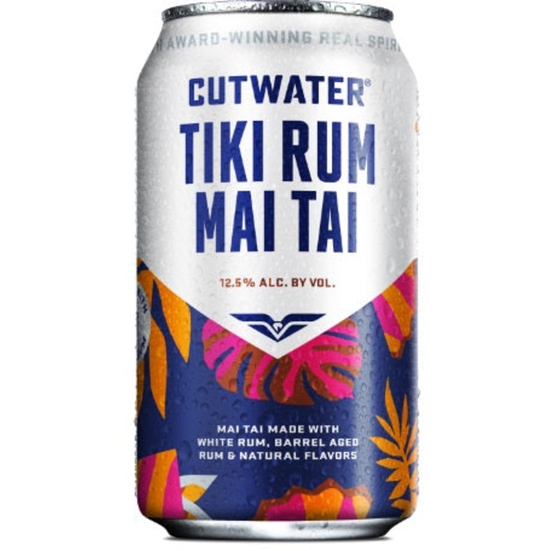 Cutwater Spirits Tiki Rum Mai Tai 4 Pack 355ml