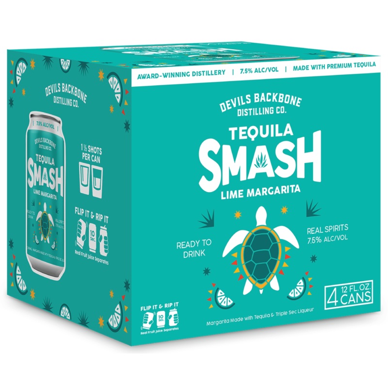 DEVILS BACKBONE MARGARITA TEQUILA SMASH  4PK
