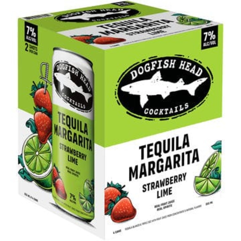 DOGFISH TEQUILA STRAWBERRY MARGARITA 4PK