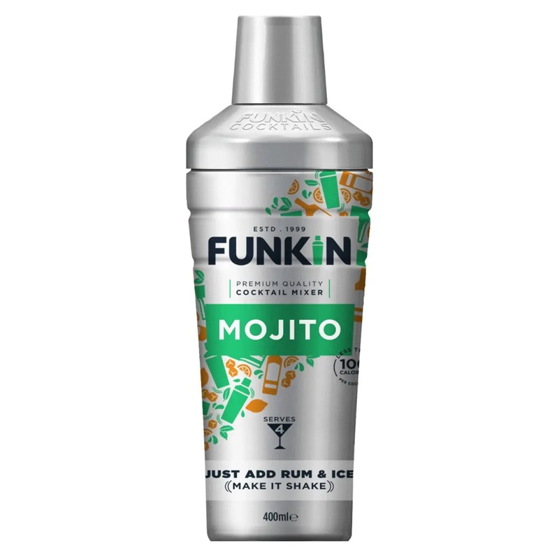 Funkin Mojito Cocktail Mixer Shaker, 400 ml