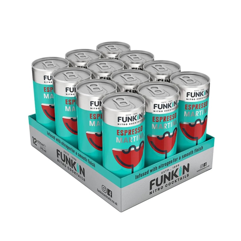Funkin Nitro Espresso Martini Can, 1 x 200 ml