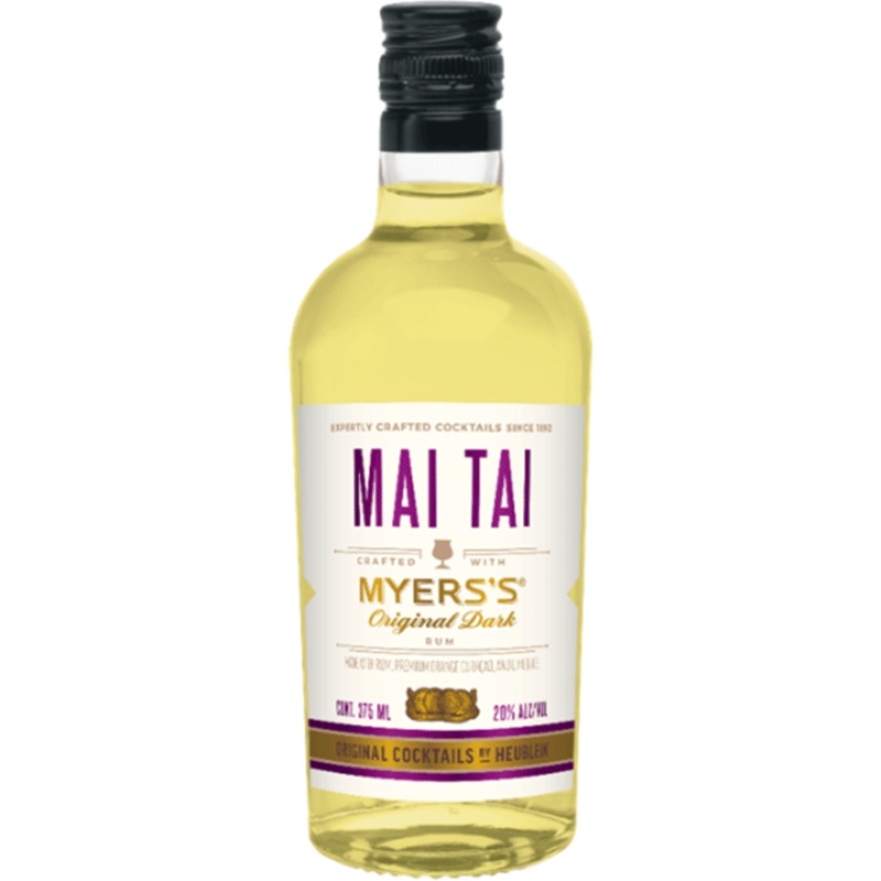 Heublein Cocktails Myers's Dark Rum Mai Tai 375ML