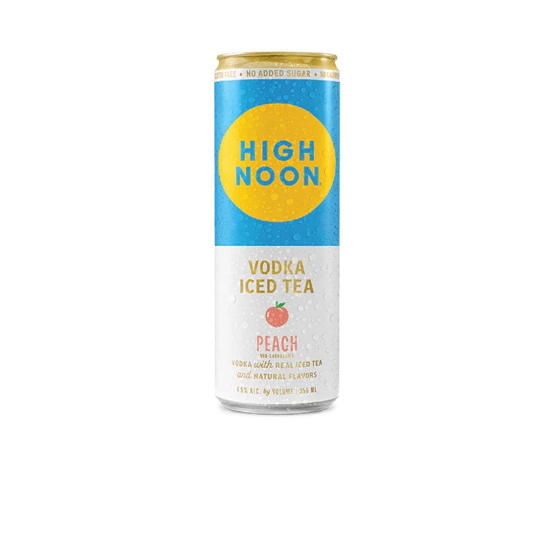 HIGH NOON PEACH ICED TEA VODKA 4PK