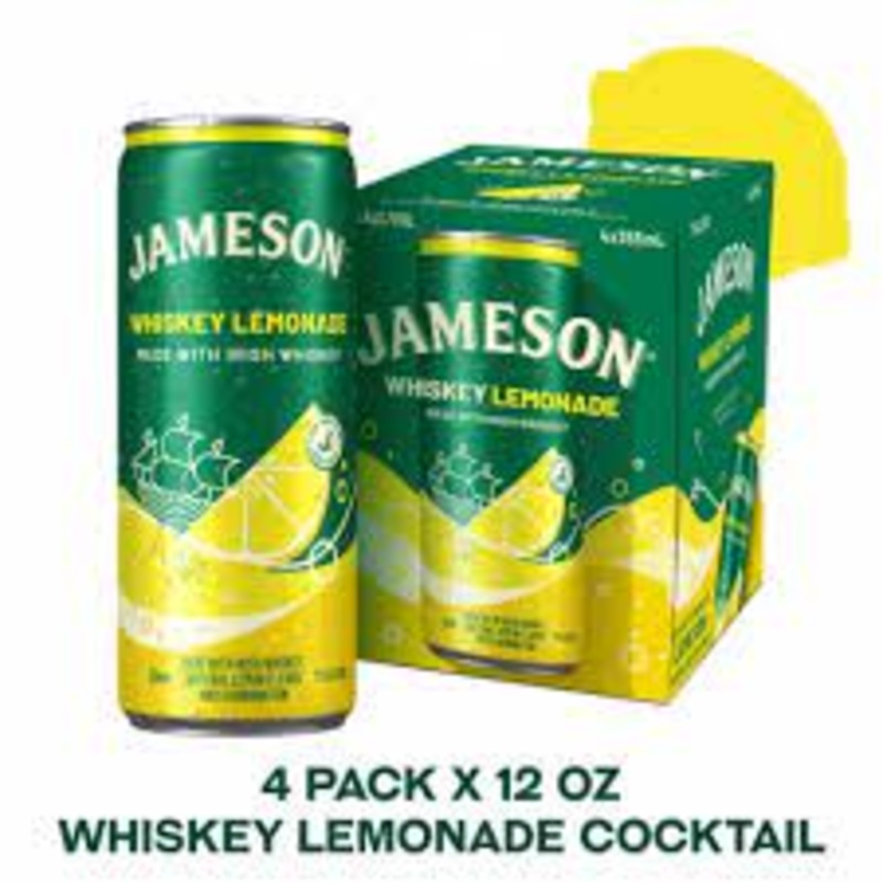Jameson Lemonade Cocktail 4pack 355ml cans