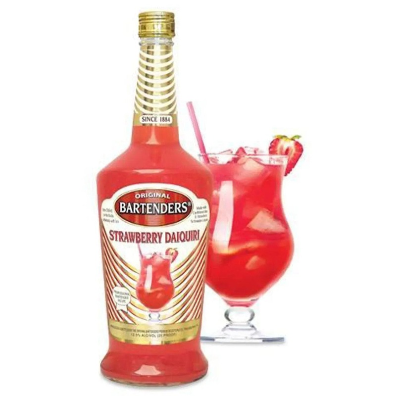 Original Bartenders Strawberry Daiquiri Premixed Cocktail, 70 cl
