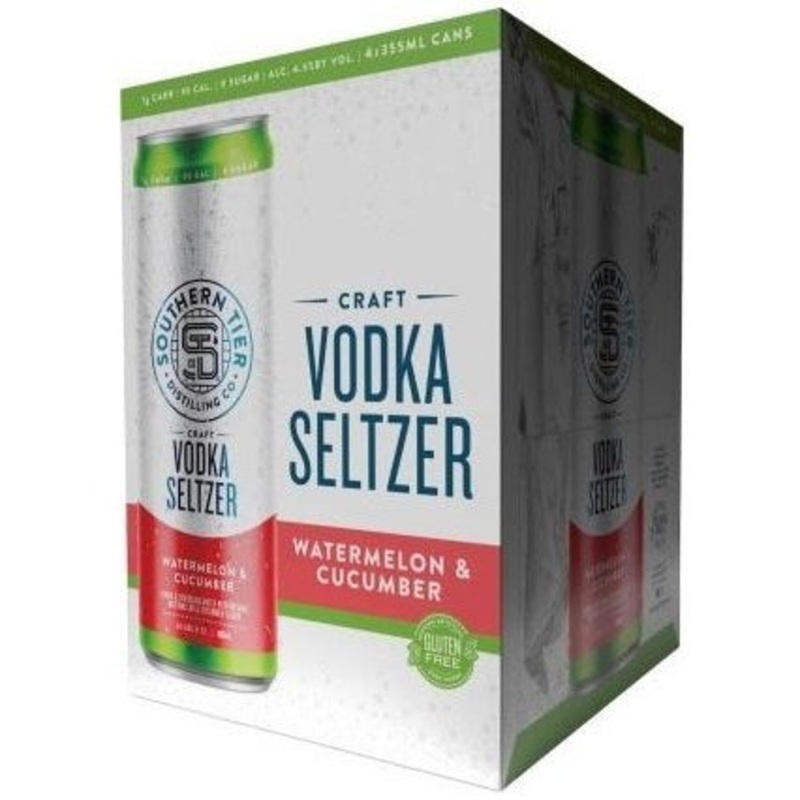 Southern Tier Vodka Seltzer Watermelon & Cucumber 4 Pack 355ml