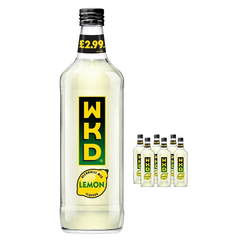 WKD Cloudy Lemon Multipack, 6 x 70 cl