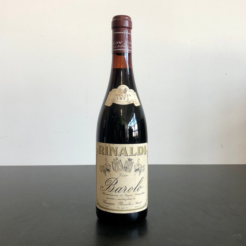 1971 Giuseppe Rinaldi Barolo DOCG Piedmont, Italy