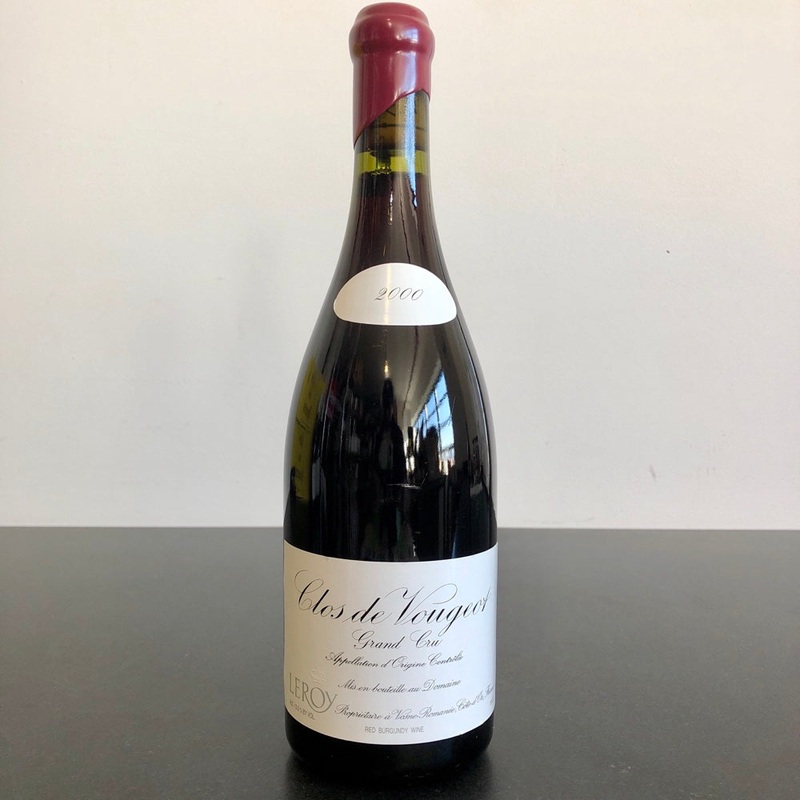 2000 Domaine Leroy, Clos de Vougeot Grand Cru