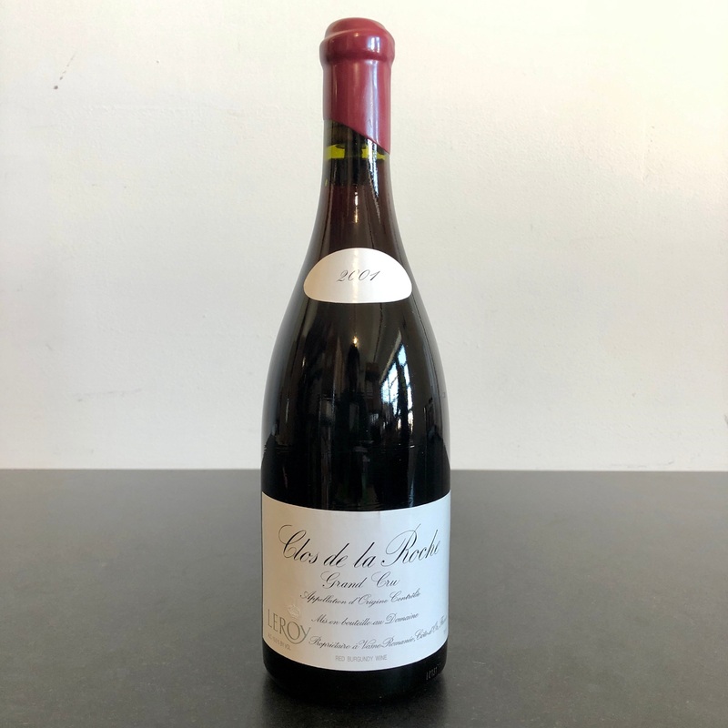 2001 Domaine Leroy Clos de la Roche Grand Cru Cote de Nuits, France