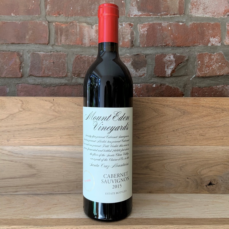 2015 Mount Eden Vineyards Cabernet Sauvignon, Santa Cruz Mountains, USA