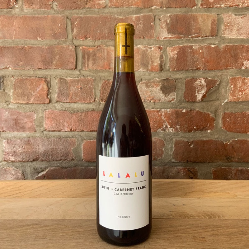 2019 Inconnu 'Lalalu' Cabernet Franc, Contra Costa County, USA