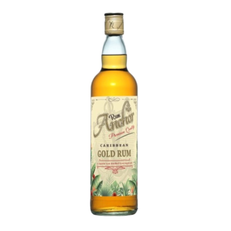 Anchor Premium Quality Caribbean Gold Rum 1LTR