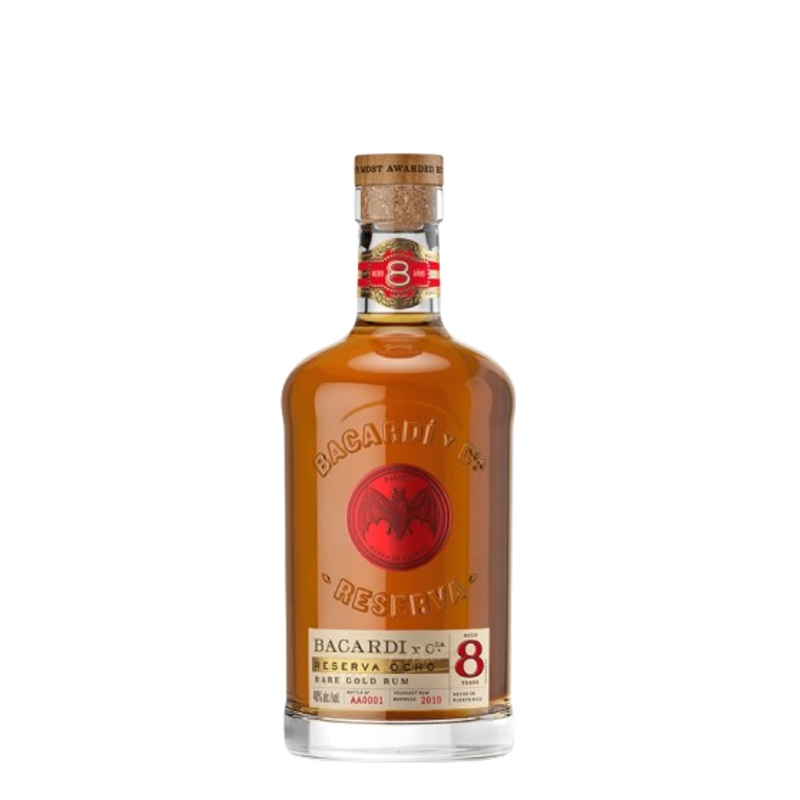 BACARDI RESERVA OCHO 8YO -1LTR