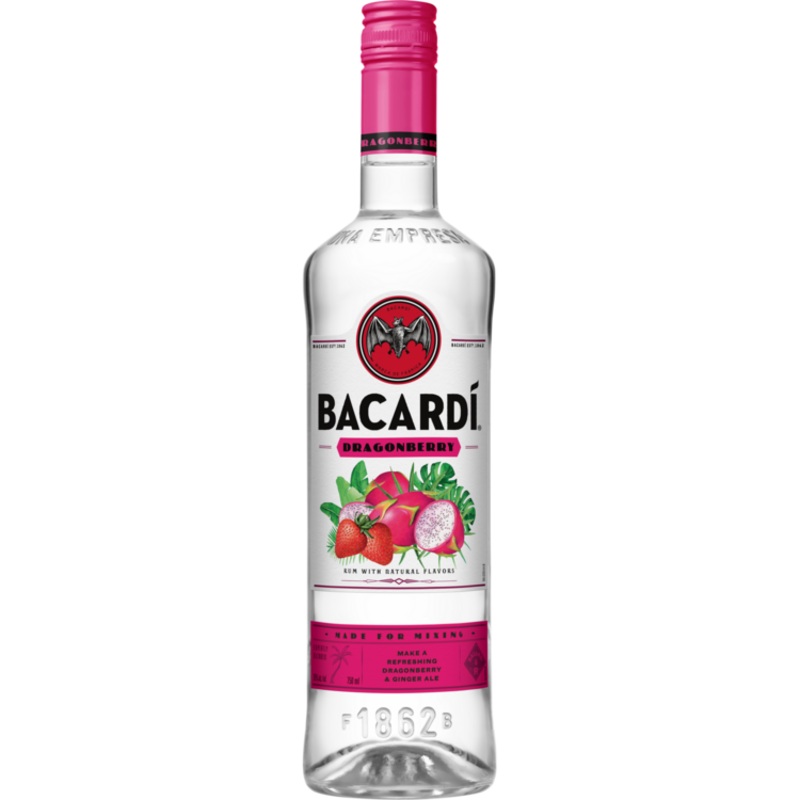 BACARDI RUM DRAGON BERRY 70